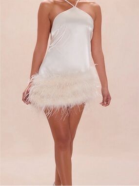 alena halter mini dress Fashion Nova | Dresses | Satin New Bubble hem